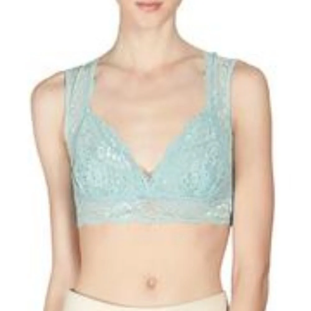 NWT RYU Teal Lace Bralette - Picture 3 of 5